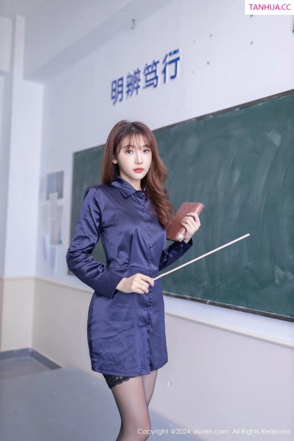 陆萱萱  [XiuRen]高清写真图 2024.03.28 No.8309 陆萱萱 黑丝美腿第3张图片